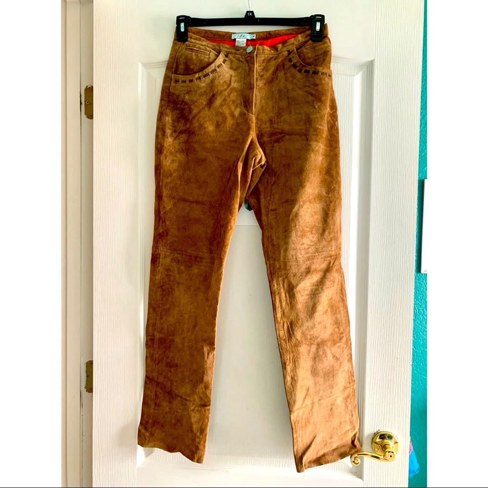 Vintage Suede Pants